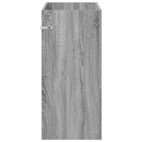 Produktbild för Badrum Under Diskbänk Skåp Grå Sonoma 78,5 x 37,5 x 81 cm