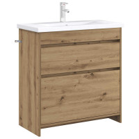 Produktbild för Badrum Under Diskbänk Skåp Artisan-ek 78,5 x 37,5 x 81 cm