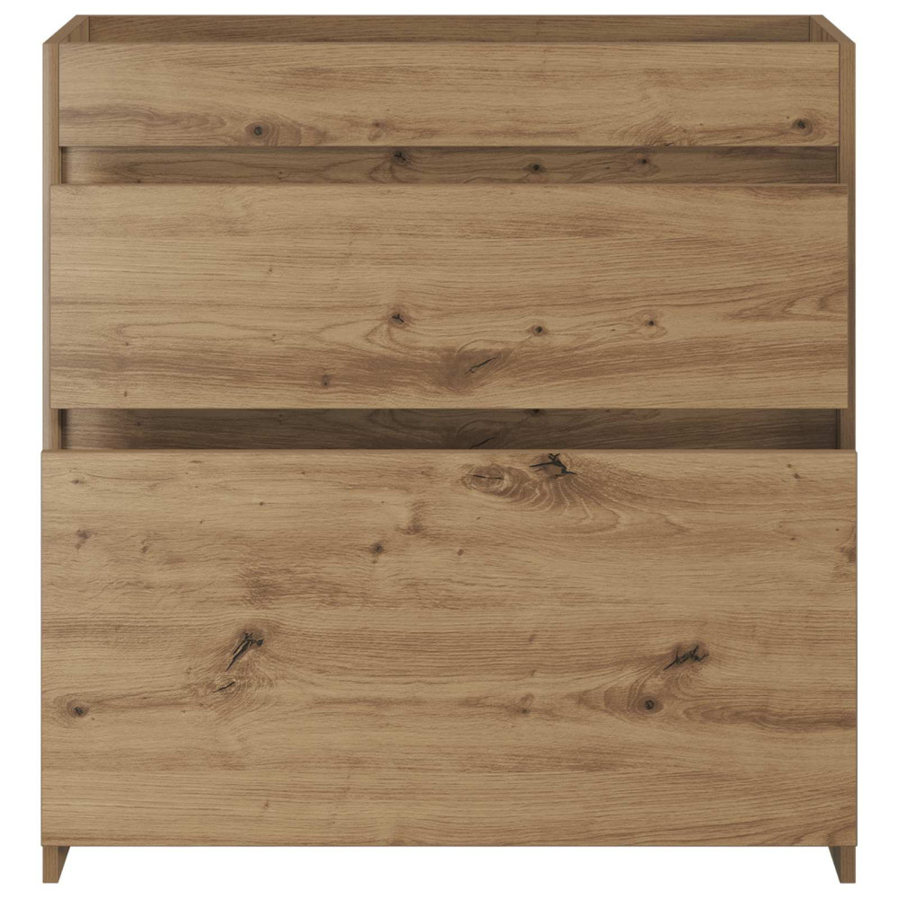 Produktbild för Badrum Under Diskbänk Skåp Artisan-ek 78,5 x 37,5 x 81 cm