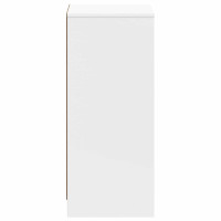 Produktbild för Badrumsskåp Vit 35 x 36,5 x 85 cm Konstruerat trä