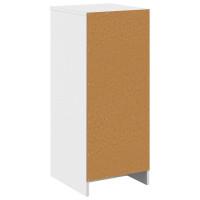 Produktbild för Badrumsskåp Vit 35 x 36,5 x 85 cm Konstruerat trä