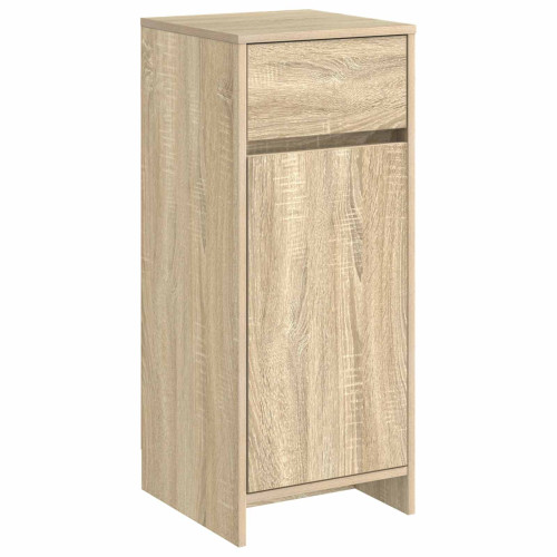 vidaXL Badrumsskåp Sonoma-ek 35 x 36,5 x 85 cm Konstruerat trä