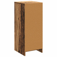 Produktbild för Badrumsskåp Gammalt trä 35 x 36,5 x 85 cm Konstruerat trä