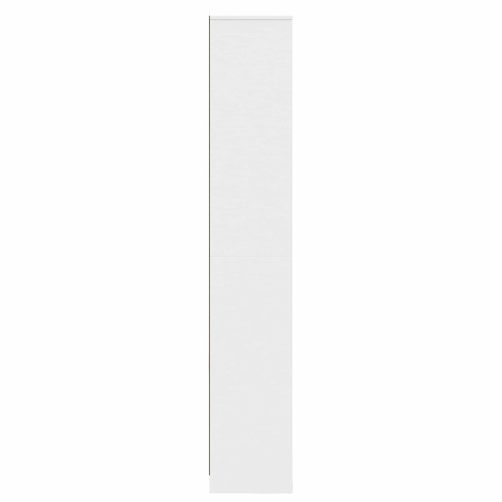 Produktbild för Badrumsskåp Vit 30 x 33 x 190 cm Konstruerat trä