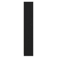 Produktbild för Badrumsskåp Svart ek 30 x 33 x 190 cm Konstruerat trä