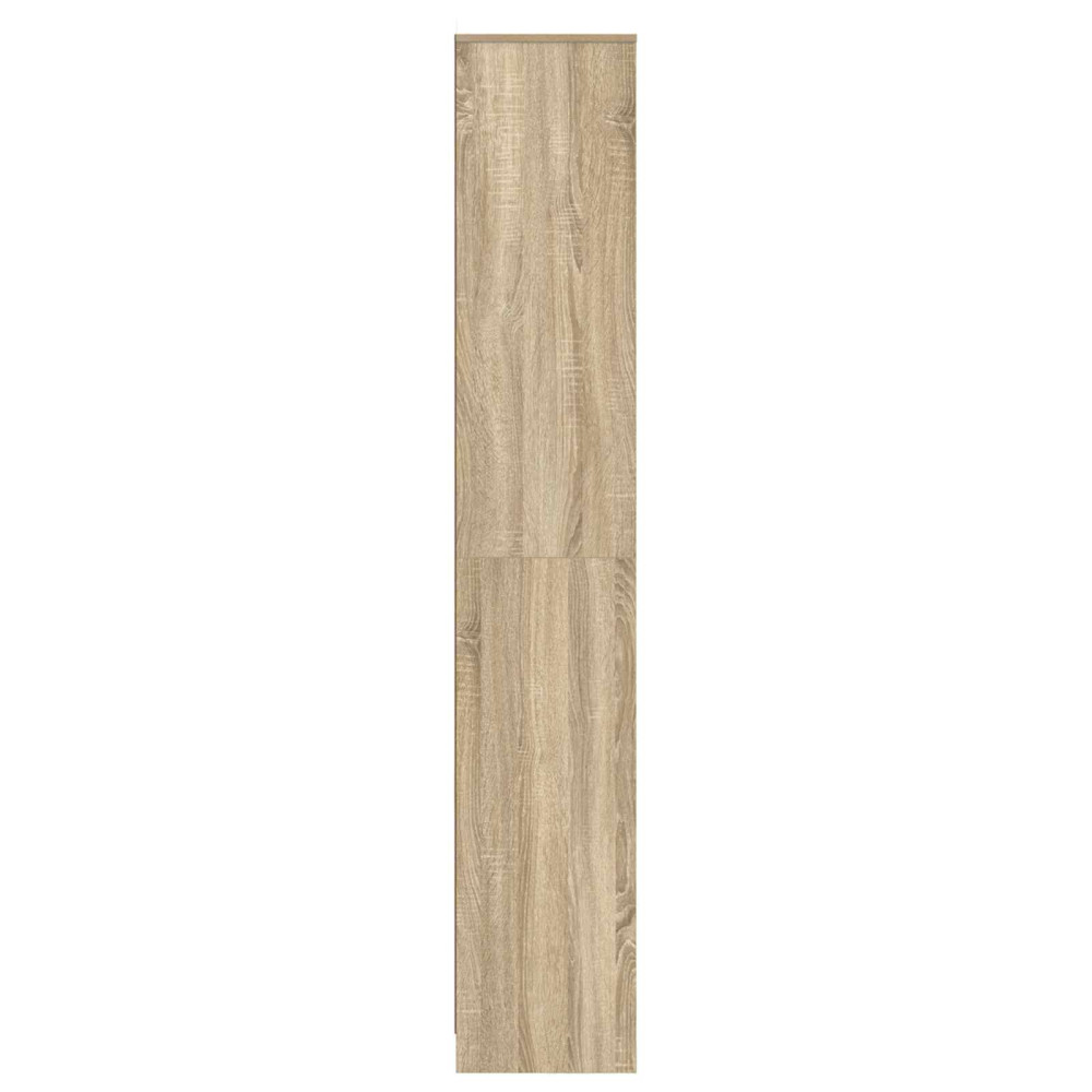 Produktbild för Badrumsskåp Sonoma-ek 30 x 33 x 190 cm Konstruerat trä