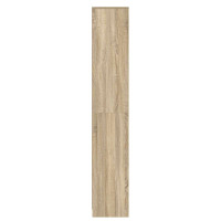 Produktbild för Badrumsskåp Sonoma-ek 30 x 33 x 190 cm Konstruerat trä