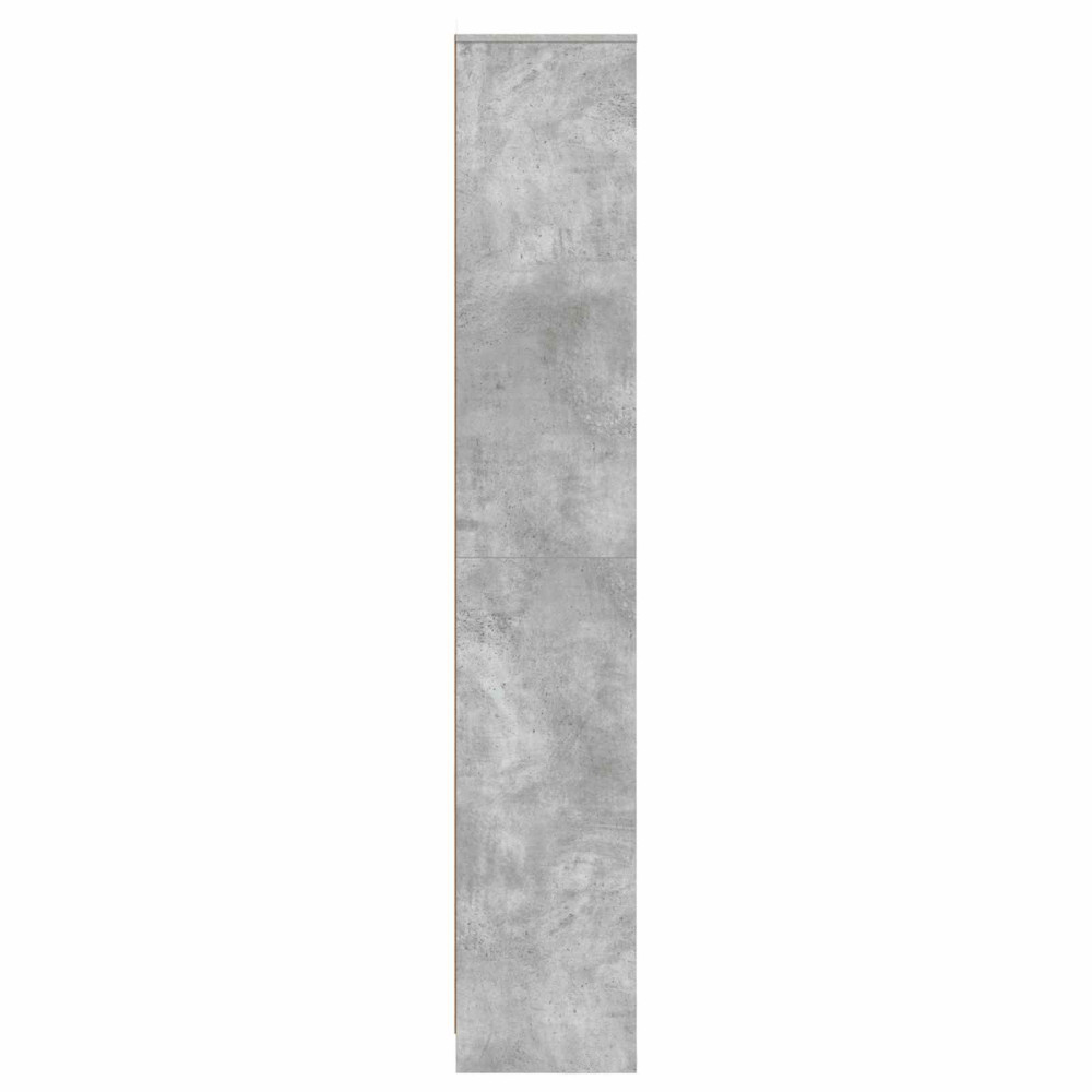 Produktbild för Badrumsskåp Betonggrå 30 x 33 x 190 cm Konstruerat trä