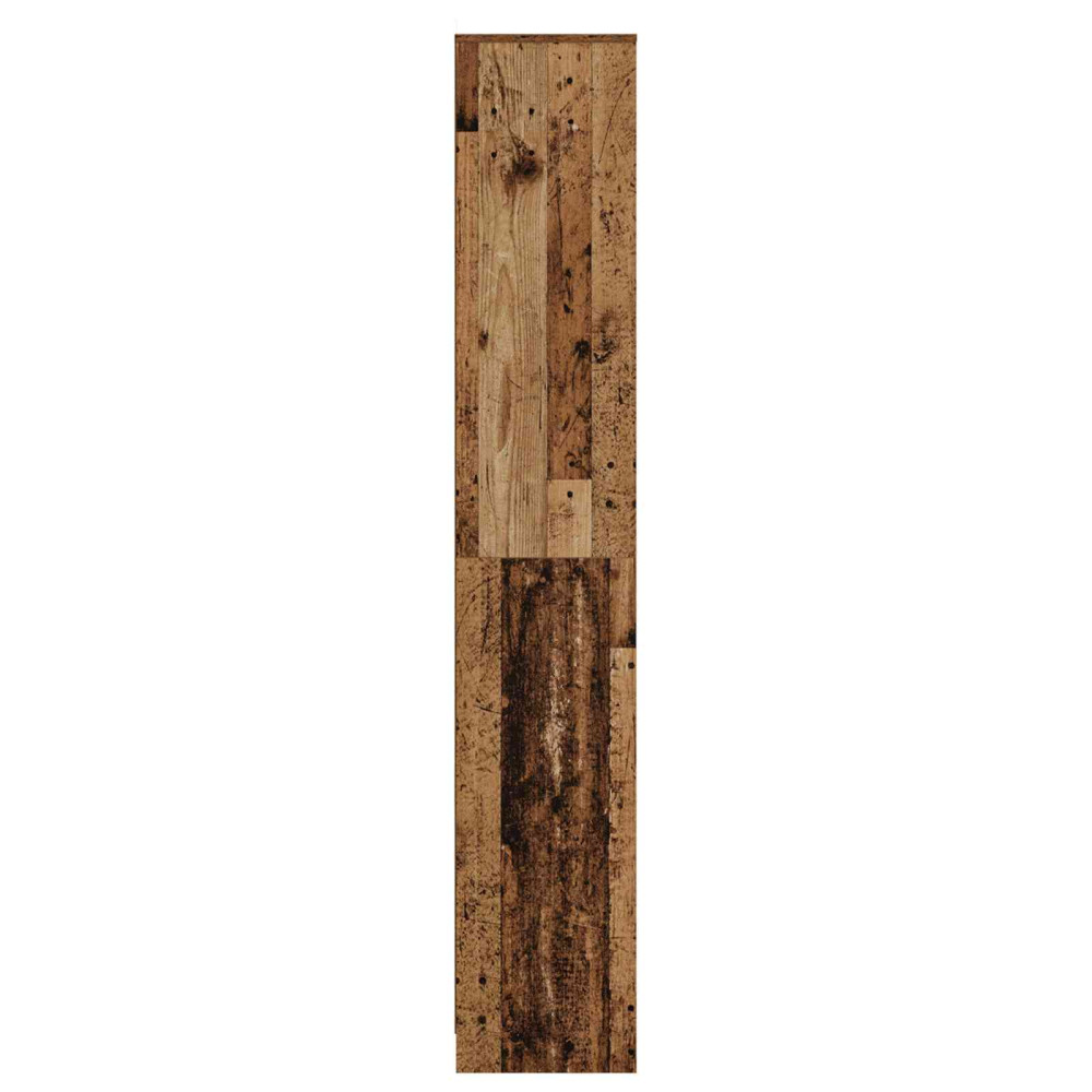 Produktbild för Badrumsskåp Gammalt trä 30 x 33 x 190 cm Konstruerat trä