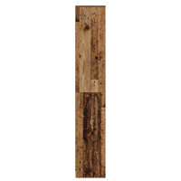 Produktbild för Badrumsskåp Gammalt trä 30 x 33 x 190 cm Konstruerat trä