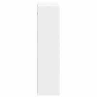 Produktbild för Väggmonterad handfatsspegel Vit 35 x 20 x 81 cm Konstruerat trä