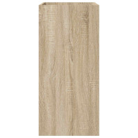 Produktbild för Badrum Under Diskbänk Skåp Sonoma-ek 56 x 37,5 x 81 cm