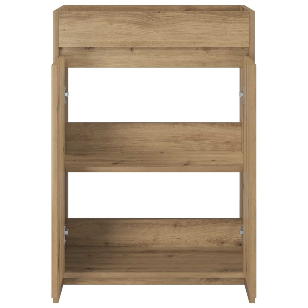 Produktbild för Badrum Under Diskbänk Skåp Artisan-ek 56 x 37,5 x 81 cm