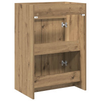 Produktbild för Badrum Under Diskbänk Skåp Artisan-ek 56 x 37,5 x 81 cm