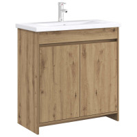 Produktbild för Badrum Under Diskbänk Skåp Artisan-ek 78,5 x 37,5 x 81 cm