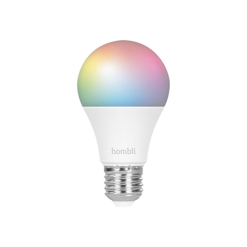 Produktbild för Hombli - LED-glödlampa - E27 - 9 W - 16 miljoner färger
