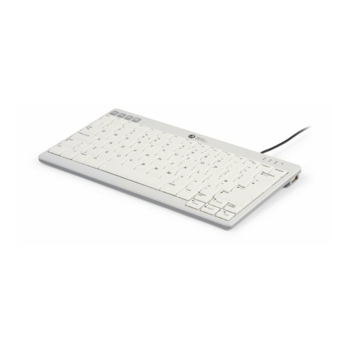 Bakker Elkhuizen Bakker Elkhuizen UltraBoard 950 V2 - tangentbord compact - QWERTY - brittisk - ljusgrå, mörkgrå Inmatningsenhet
