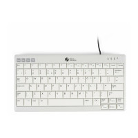 Produktbild för Bakker Elkhuizen UltraBoard 950 V2 - tangentbord compact - QWERTY - brittisk - ljusgrå, mörkgrå Inmatningsenhet