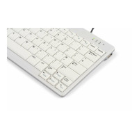 Produktbild för Bakker Elkhuizen UltraBoard 950 V2 - tangentbord compact - QWERTY - brittisk - ljusgrå, mörkgrå Inmatningsenhet