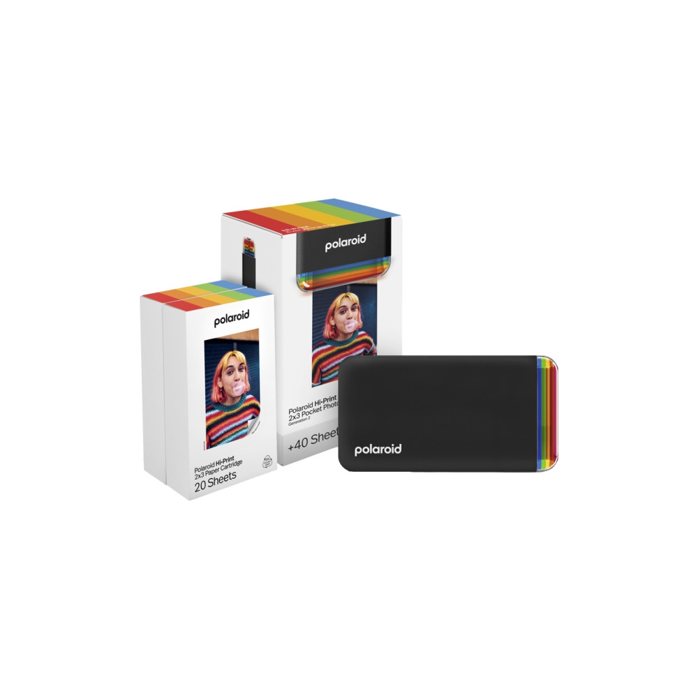 Produktbild för Polaroid Hi-Print Gen 2 E-Box Black, Termal, 2.1" x 3.4" (5....