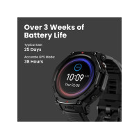 Produktbild för Amazfit T-Rex 3 Pro Ja smart klocka med rem - svart guld
