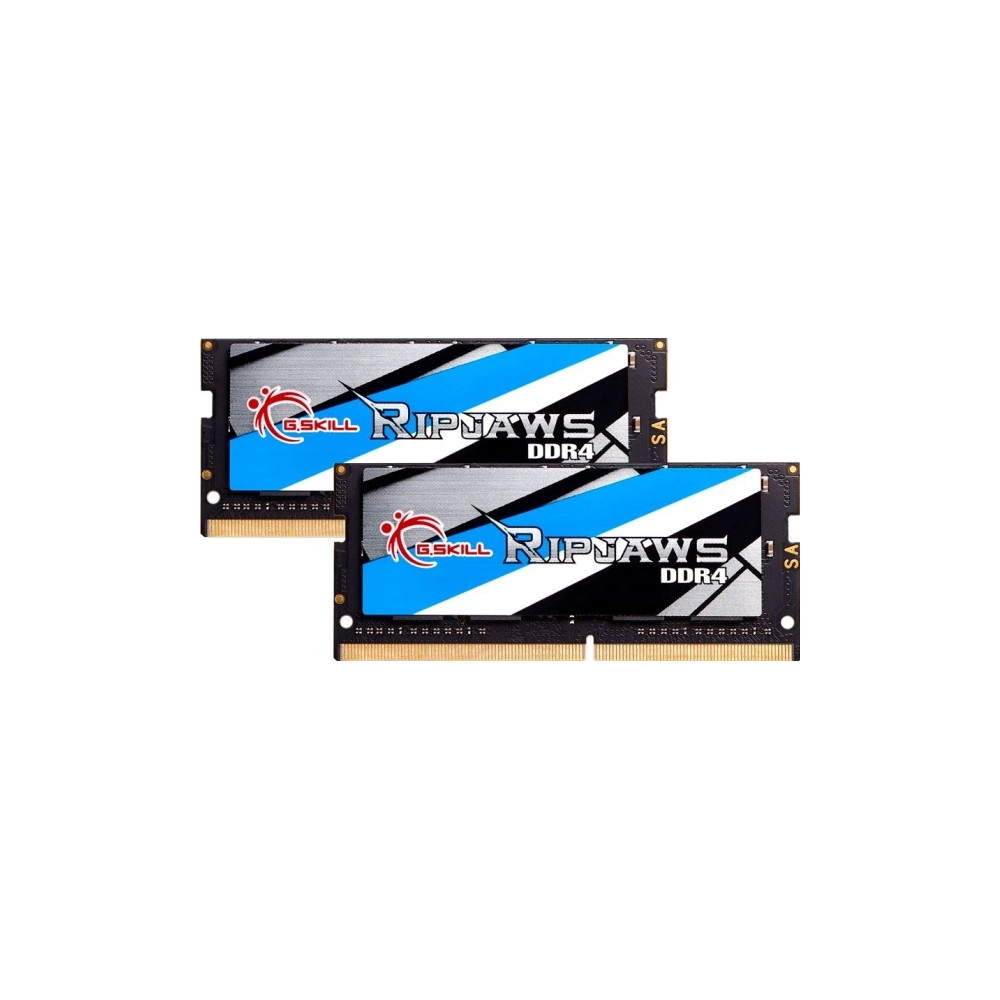 Produktbild för G.Skill Ripjaws - DDR4 - sats - 16 GB: 2 x 8 GB - SO DIMM 260-pin - 3200 MHz / PC4-25600 - ej buffrad