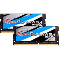 Produktbild för G.Skill Ripjaws - DDR4 - sats - 16 GB: 2 x 8 GB - SO DIMM 260-pin - 3200 MHz / PC4-25600 - ej buffrad