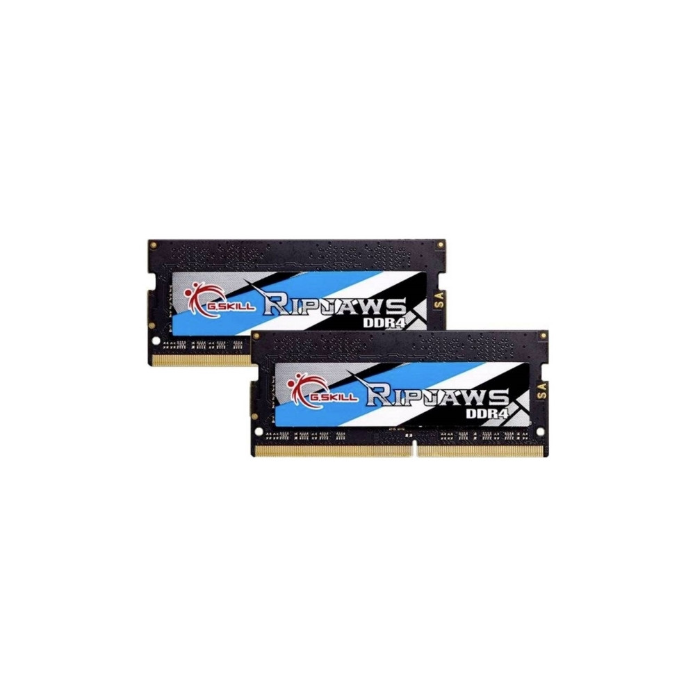 Produktbild för G.Skill Ripjaws - DDR4 - sats - 16 GB: 2 x 8 GB - SO DIMM 260-pin - 3200 MHz / PC4-25600 - ej buffrad