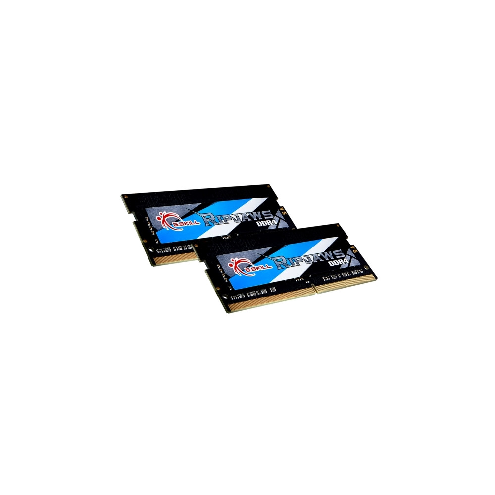 Produktbild för G.Skill Ripjaws - DDR4 - sats - 16 GB: 2 x 8 GB - SO DIMM 260-pin - 3200 MHz / PC4-25600 - ej buffrad