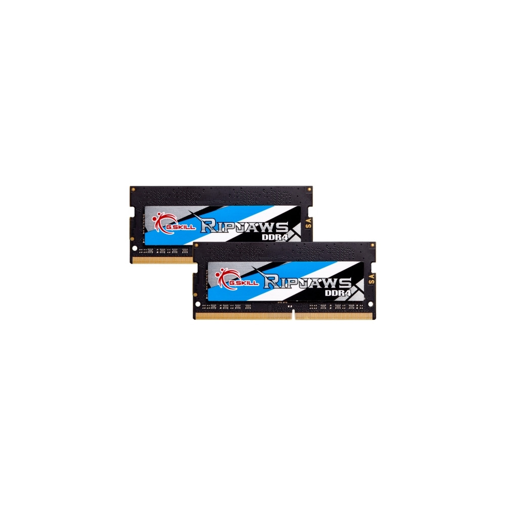 Produktbild för G.Skill Ripjaws - DDR4 - sats - 16 GB: 2 x 8 GB - SO DIMM 260-pin - 3200 MHz / PC4-25600 - ej buffrad