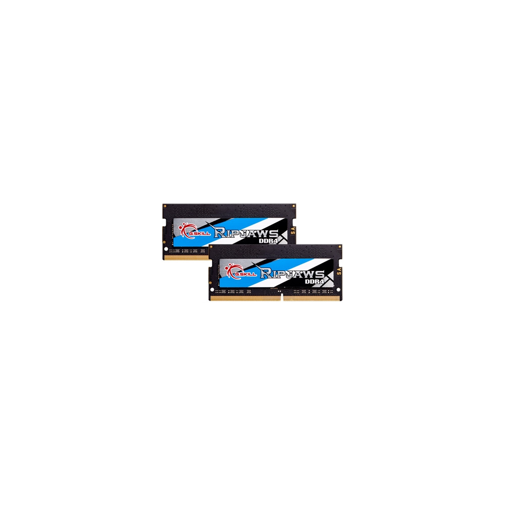 Produktbild för G.Skill Ripjaws - DDR4 - sats - 16 GB: 2 x 8 GB - SO DIMM 260-pin - 3200 MHz / PC4-25600 - ej buffrad