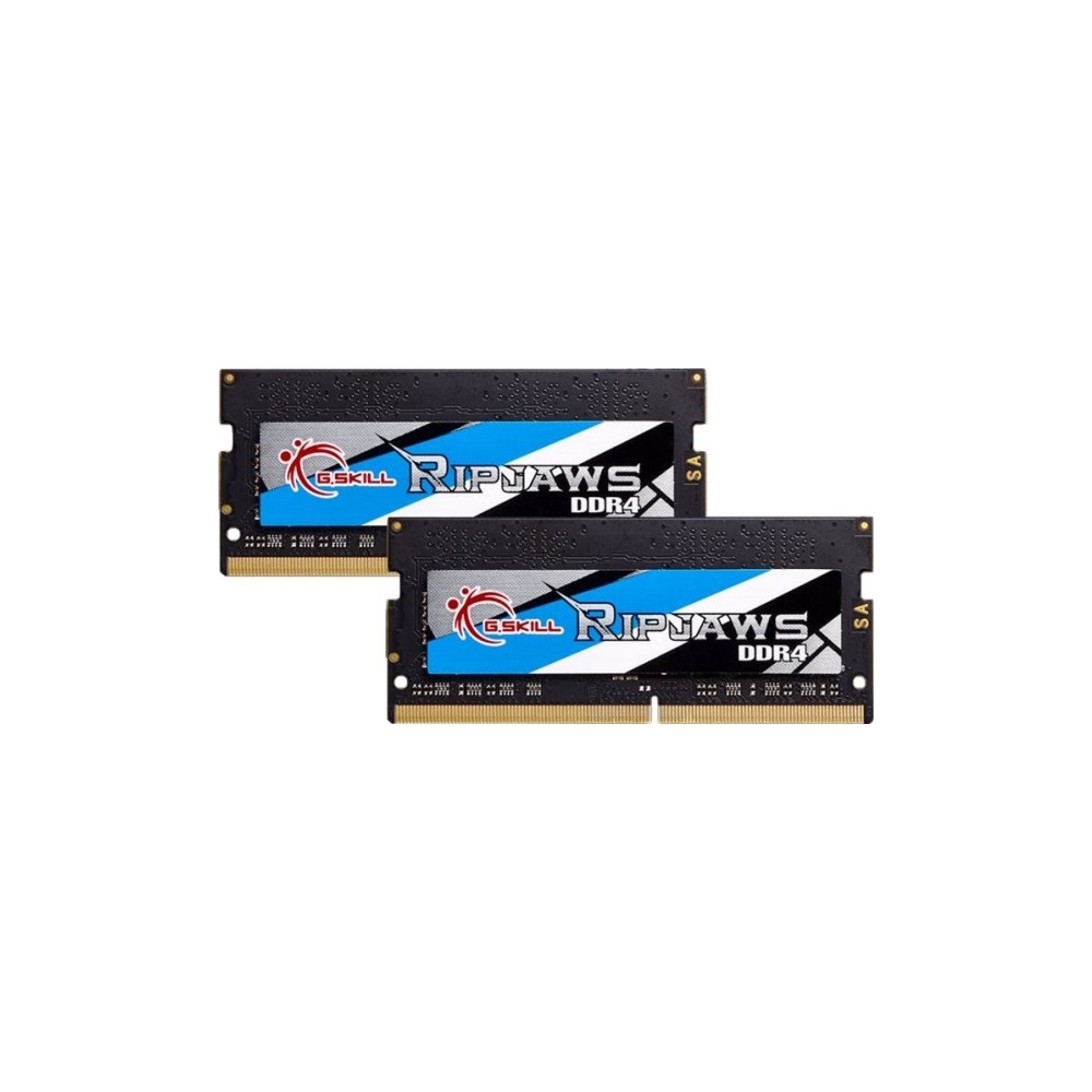 Produktbild för G.Skill Ripjaws - DDR4 - sats - 16 GB: 2 x 8 GB - SO DIMM 260-pin - 3200 MHz / PC4-25600 - ej buffrad