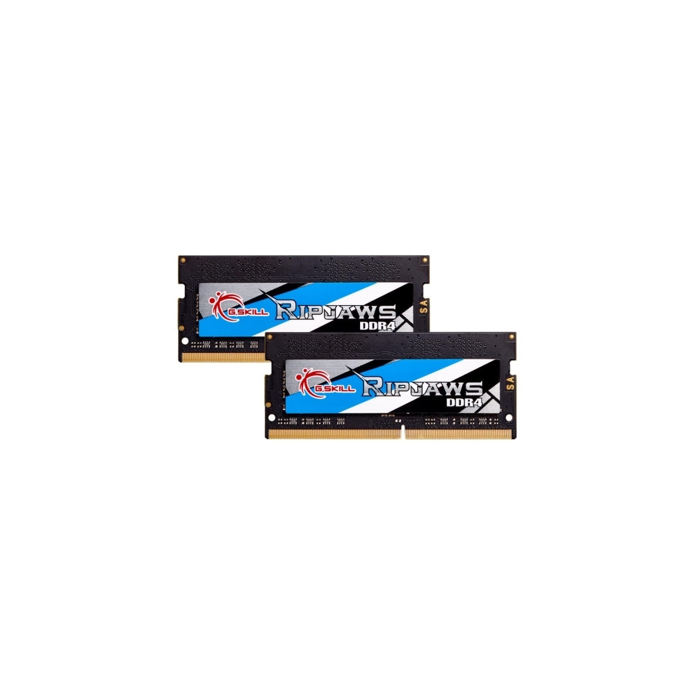 Produktbild för G.Skill Ripjaws - DDR4 - sats - 16 GB: 2 x 8 GB - SO DIMM 260-pin - 3200 MHz / PC4-25600 - ej buffrad