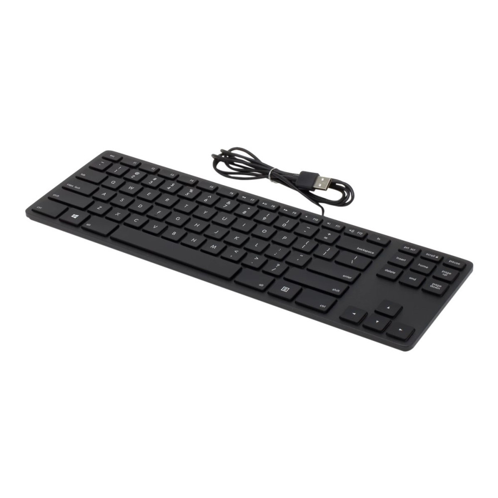 Produktbild för Matias RGB Backlit Wired Aluminum Tenkeyless - tangentbord - amerikansk - svart aluminium Inmatningsenhet