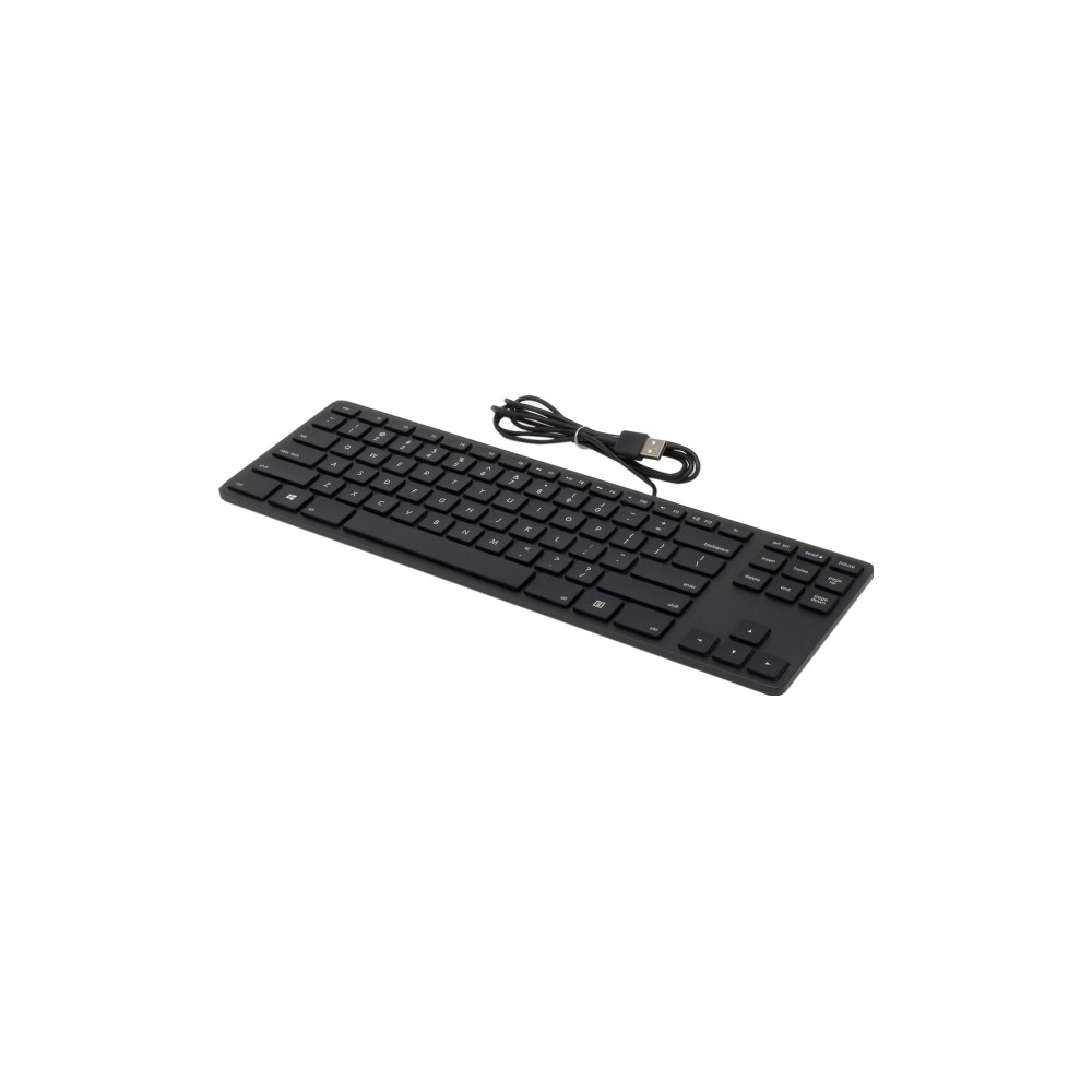 Produktbild för Matias RGB Backlit Wired Aluminum Tenkeyless - tangentbord - amerikansk - svart aluminium Inmatningsenhet