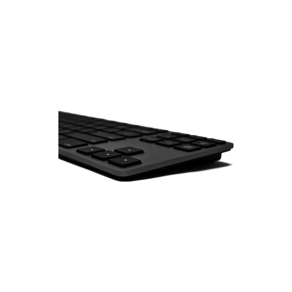 Produktbild för Matias RGB Backlit Wired Aluminum Tenkeyless - tangentbord - amerikansk - svart aluminium Inmatningsenhet