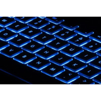 Produktbild för Matias RGB Backlit Wired Aluminum Tenkeyless - tangentbord - amerikansk - svart aluminium Inmatningsenhet