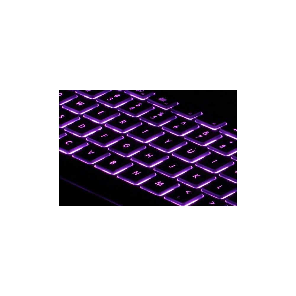 Produktbild för Matias RGB Backlit Wired Aluminum Tenkeyless - tangentbord - amerikansk - svart aluminium Inmatningsenhet