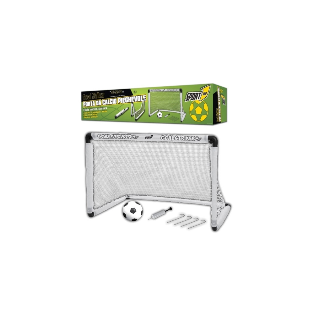 Produktbild för Active Sport One Sport1 hopfällbart fotbollsmål med fotboll...