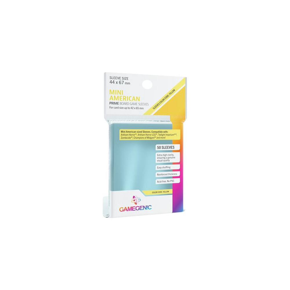 Produktbild för Gamegenic - skyddsficka för köpkort - för 42 x 65 mm - high clarity (paket om 50)