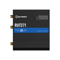 Produktbild för Teltonika RUT271 - trådlös router - WWAN - Wi-Fi - 4G, 5G - DIN-skenmonterbar, väggmonterbar, bordsmonterbar