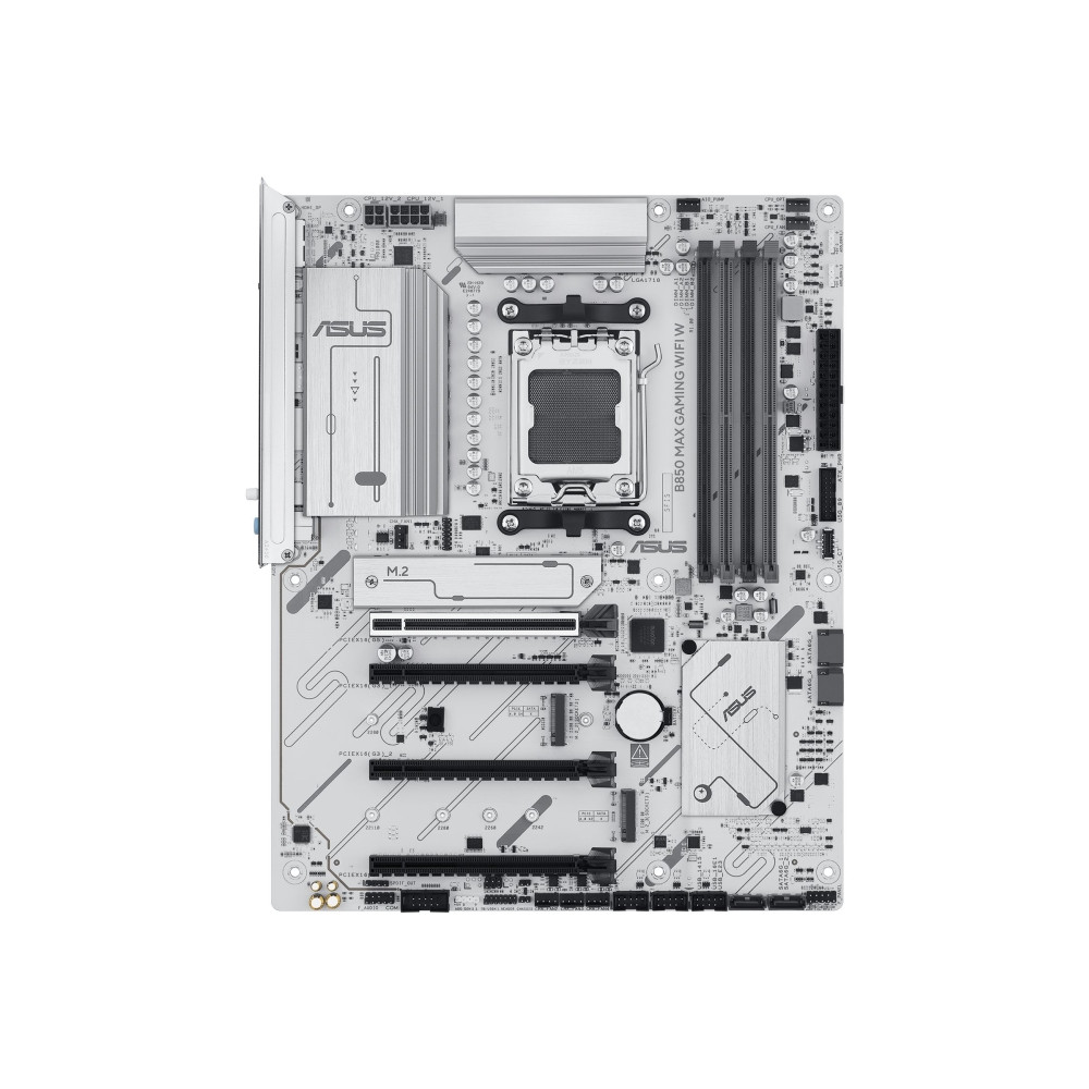 Produktbild för ASUS B850 MAX GAMING WIFI W - moderkort - ATX - Socket AM5 - AMD B850