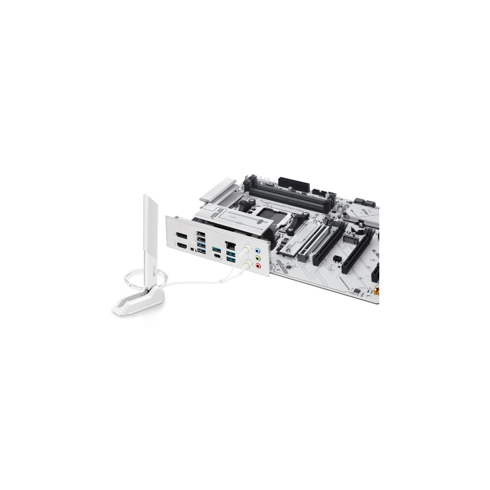 Produktbild för ASUS B850 MAX GAMING WIFI W - moderkort - ATX - Socket AM5 - AMD B850