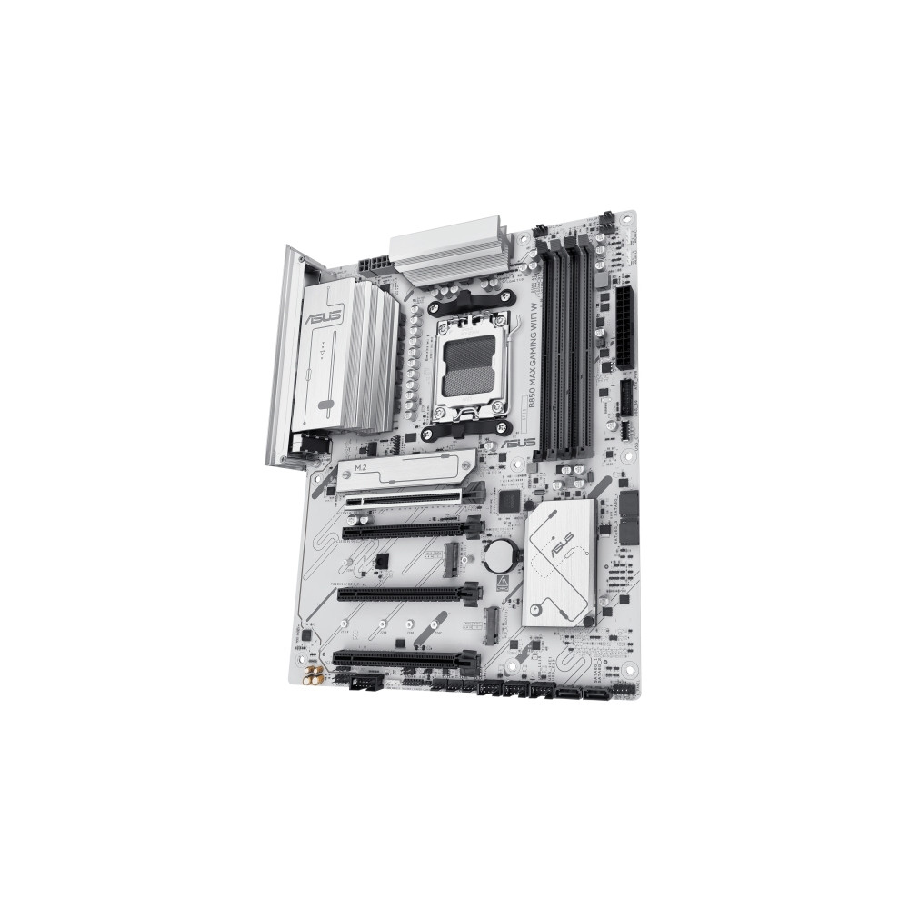 Produktbild för ASUS B850 MAX GAMING WIFI W - moderkort - ATX - Socket AM5 - AMD B850
