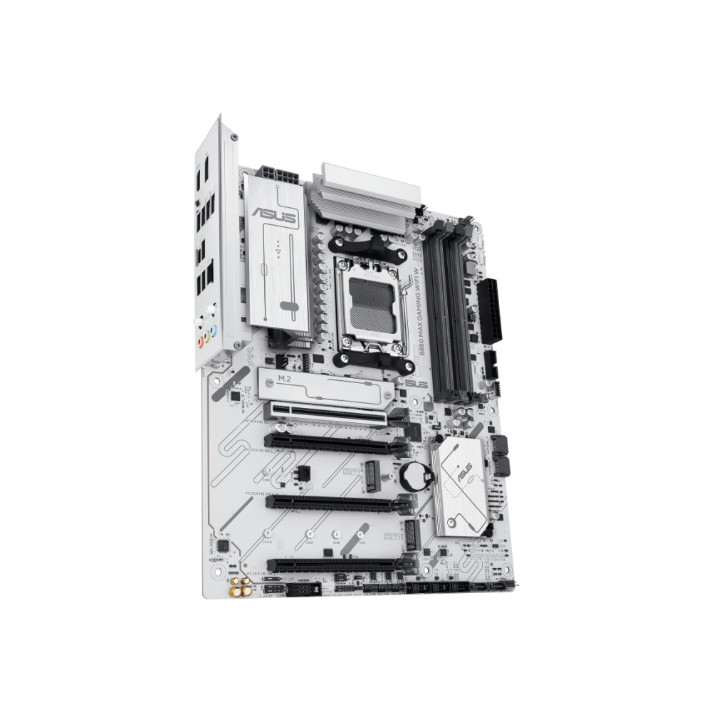Produktbild för ASUS B850 MAX GAMING WIFI W - moderkort - ATX - Socket AM5 - AMD B850