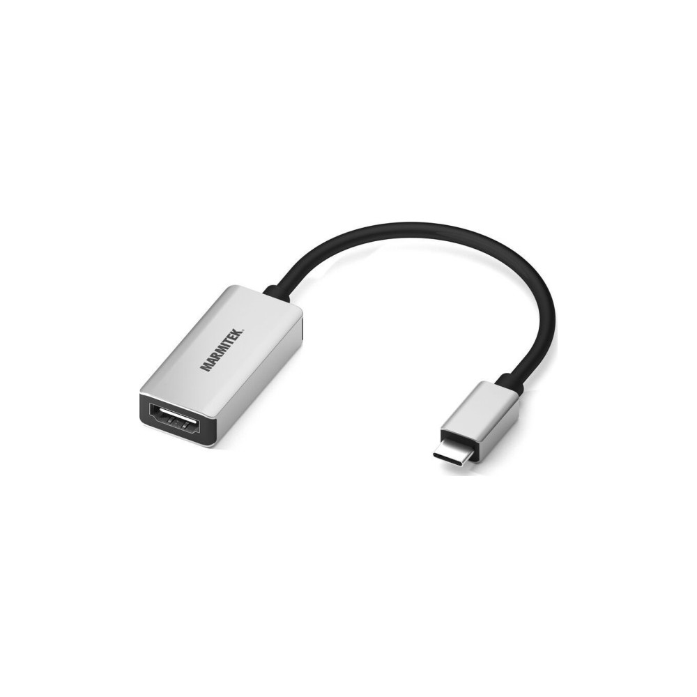 Produktbild för Marmitek 25008369, Svart, Silver, 0,15 m, 3840 x 2160 pixlar...