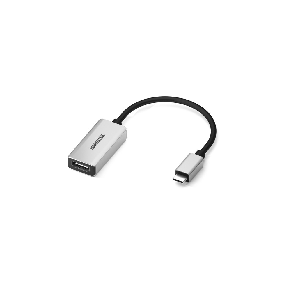 Produktbild för Marmitek 25008369, Svart, Silver, 0,15 m, 3840 x 2160 pixlar...