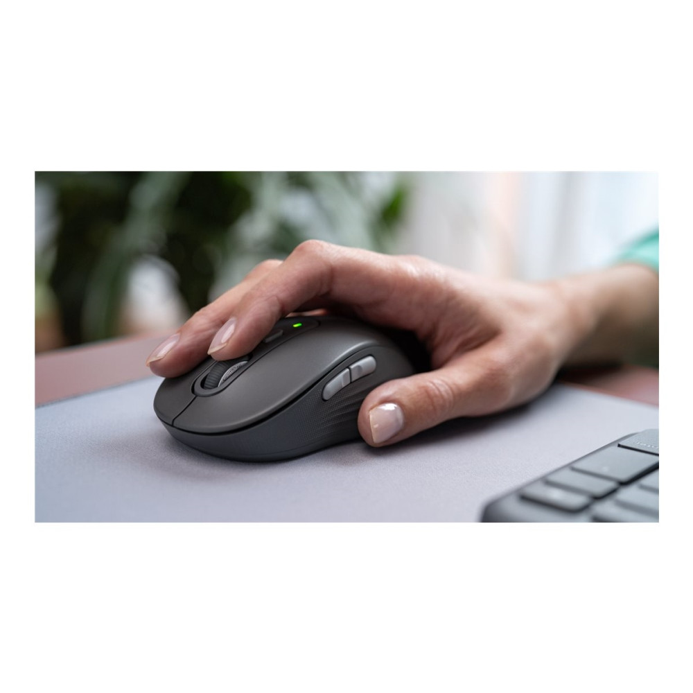 Produktbild för Logitech Signature Slim Combo MK950 for Business - sats med tangentbord och mus - QWERTY - USA, internationellt - grafit Inmatningsenhet