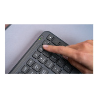 Produktbild för Logitech Signature Slim Combo MK950 for Business - sats med tangentbord och mus - QWERTY - USA, internationellt - grafit Inmatningsenhet