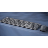 Produktbild för Logitech Signature Slim Combo MK950 for Business - sats med tangentbord och mus - QWERTY - USA, internationellt - grafit Inmatningsenhet